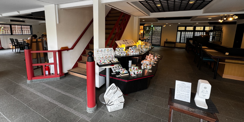 販売店での試飲コーナー